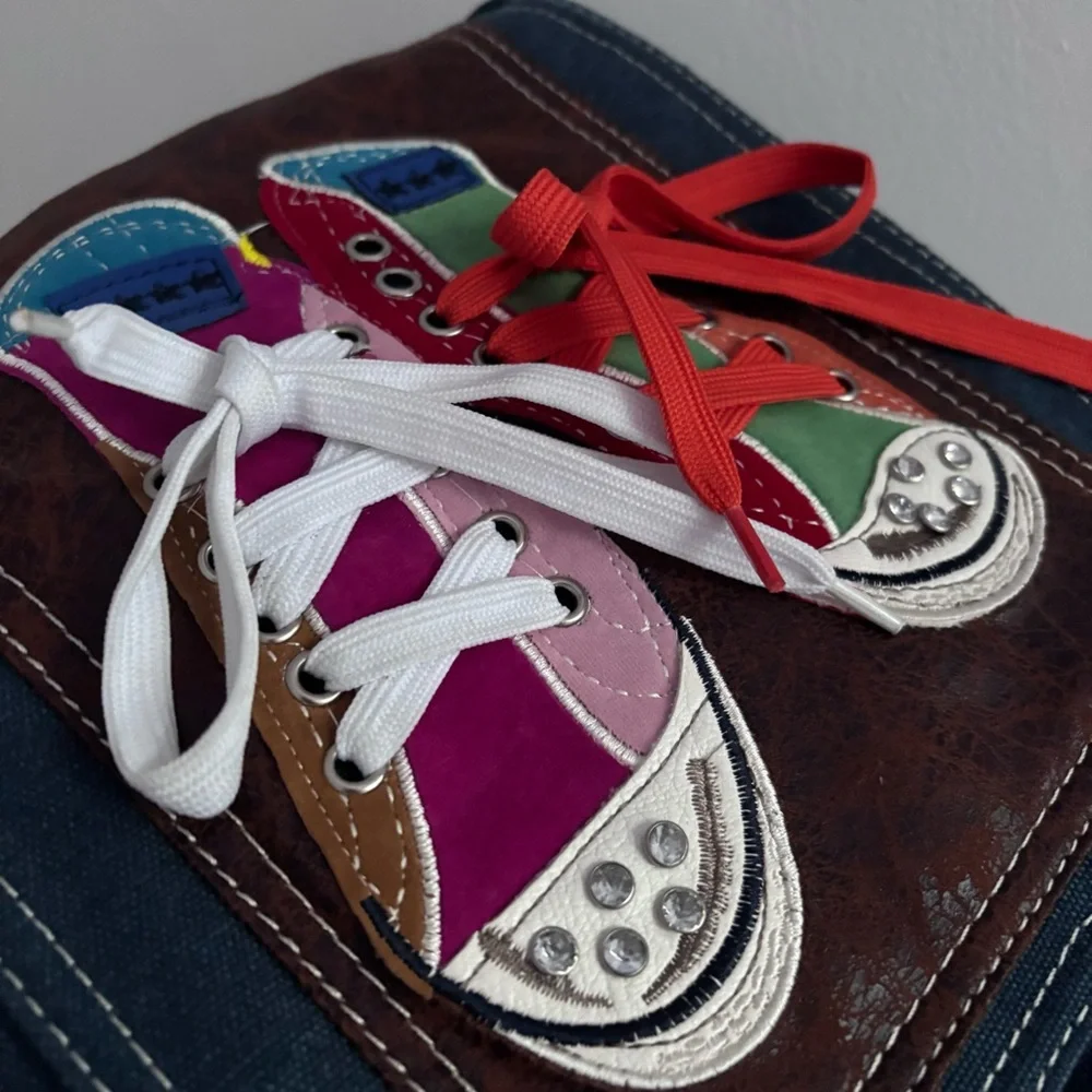 Vintage Converse Denim Crossbody Bag - Picture 15 of 16